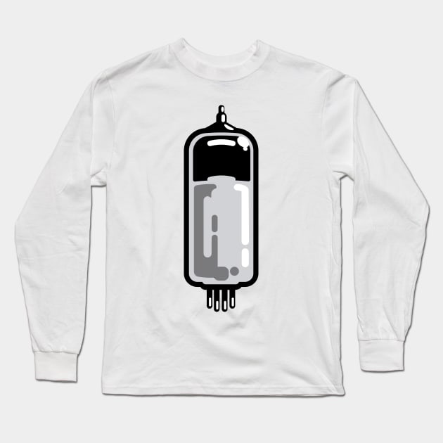 RCA amp tube Long Sleeve T-Shirt by SerifsWhiskey